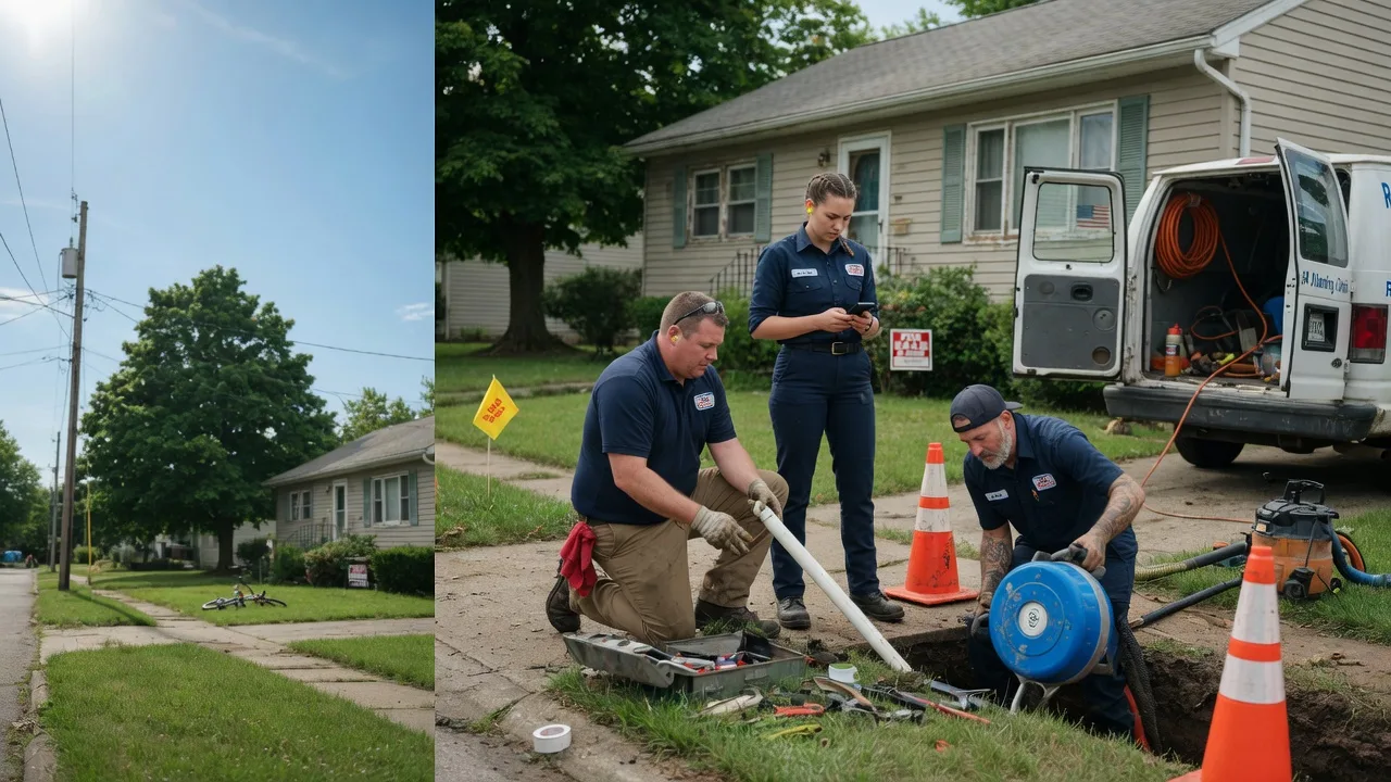 Sewer Line Repair in Thornton, IL near me